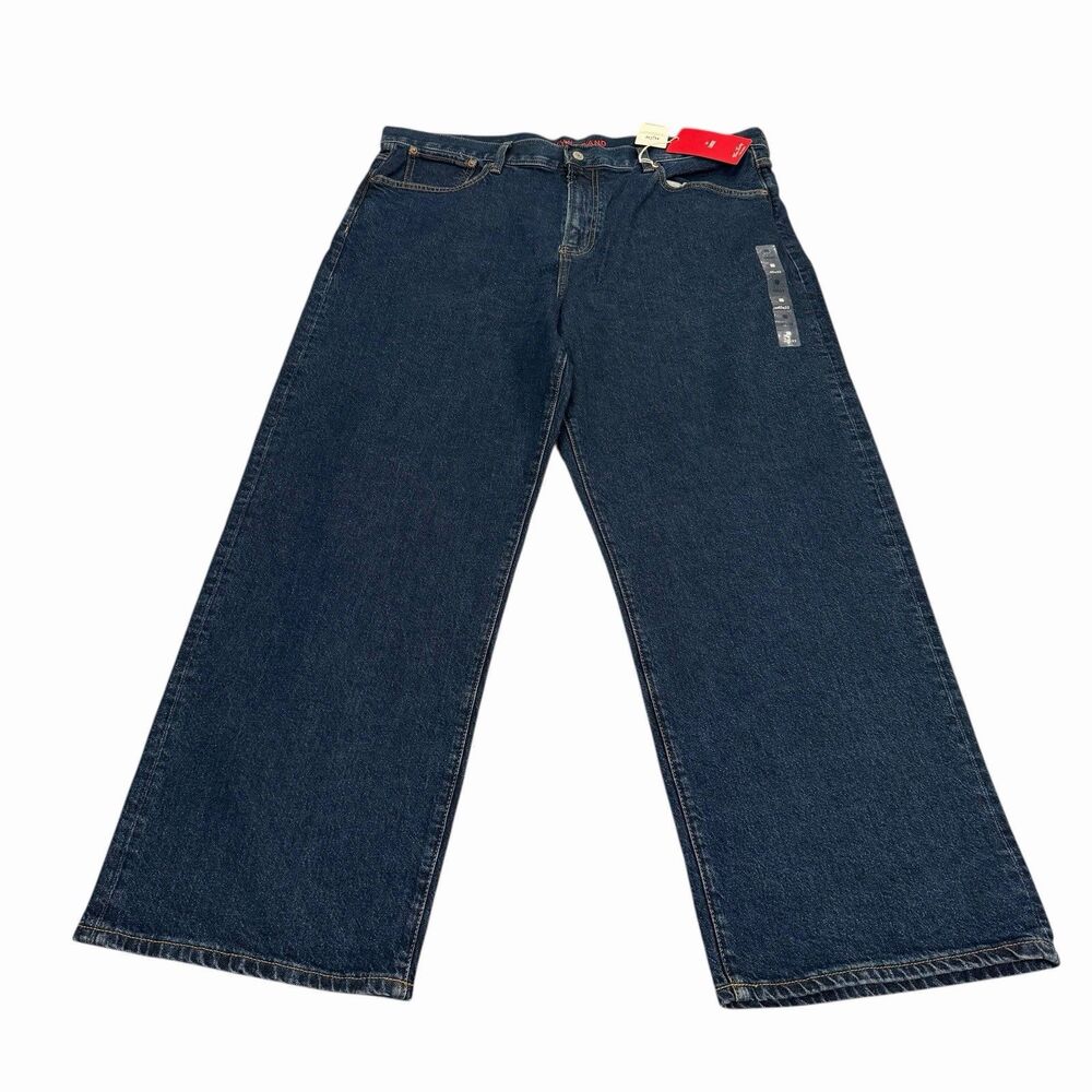 Lucky Brand Jeans Mens 40x32 Stretch Flex Denim 287 Loose Dark Blue‎ NEW NWT